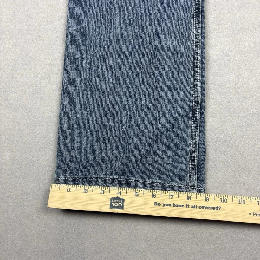 Cinch White Label Relaxed Bootcut Jeans Men’s 33x34 (Fits 33x33) Blue Western